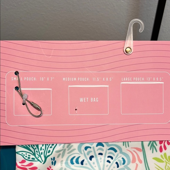 Wandering Moon | Pink Ocean Motif Packing Cube Set (11 pc) - Picture 5 of 14